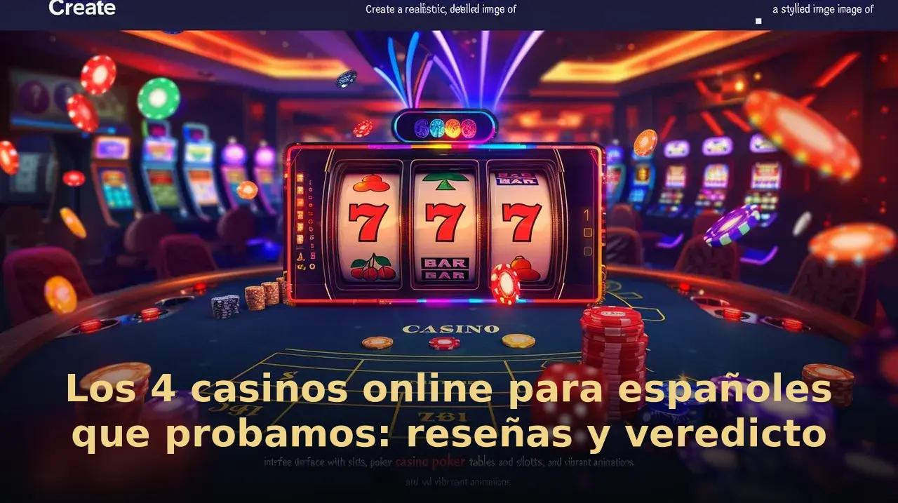 Los 4 casinos online para españoles que probamos: reseñas y veredicto